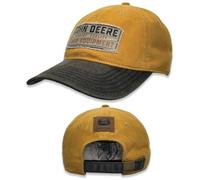 John Deere Cappello da baseball Trucker Hat 13083328Cb Stampato Twill Patch, Costruzione Marrone, Taglia unica