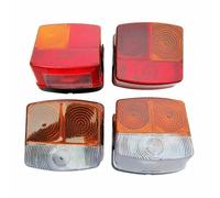 John Deere Deutz Fahr Trattore Coda & Anteriore Indicatore Lampada Luce Set