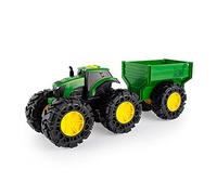 John Deere Trattore con rimorchio luci e suoni 47353