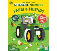 John Deere Kids Farm & Friends: Sticker by Number