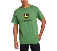 John Deere Logo T-Shirt- Uomo Verde, Small