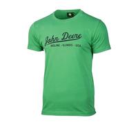 JOHN DEERE Maglietta da uomo con scritta verde, verde, M