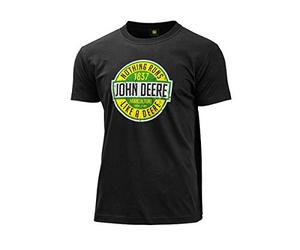 JOHN DEERE Maglietta Nothing Runs Like A Deere Nero, Nero , XXL