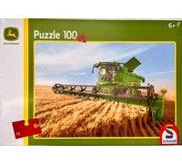 John Deere Mietitrebbiatrice S690 Schmidt 100 Parti Whimsical Puzzle 56144