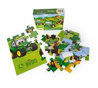 John Deere Puzzle da pavimento per bambini - Puzzle XL da 3 'x 2' con 36 pezzi, gioco di puzzle per bambini, giochi notturni in famiglia, gioco educativo per ragazzi e ragazze, adatto per bambini dai