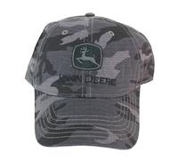 John Deere Berretto da baseball con logo con stampa mimetica da uomo grigio, Grigio, Taglia unica