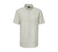 JOHN DEVIN Camicia verde / bianco Uomo - Abbigliamento - Taglie comode - Camicie da uomo JOHN DEVIN M