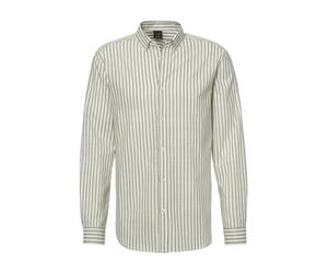 JOHN DEVIN Camicia verde / bianco Uomo - Abbigliamento - Taglie comode - Camicie da uomo JOHN DEVIN M