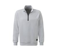 JOHN DEVIN Felpa grigio chiaro / nero Uomo - Abbigliamento - Taglie comode - Felpe JOHN DEVIN M