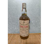 JOHN DEWAR WHITE LABEL FINEST SCOTCH WHISKY 75CL 43%VOL 1970'S