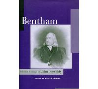 John Dinwiddy Bentham (Copertina rigida) Jurists: Profiles in Legal Theory