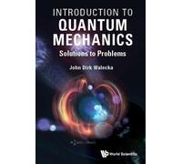 John Dirk Walec Introduction To Quantum Mechanics: Solutions To Prob (Tascabile)