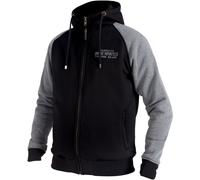 John Doe 2Color Felpa, nero/grigio, Taglia XS