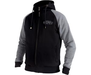 John Doe 2Color Felpa, nero-grigio, taglia XS per maschi