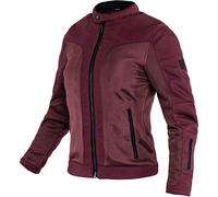 John Doe Aero Mesh Giacca tessile da motociclista perforata per donne, rosso, taglia 3XL