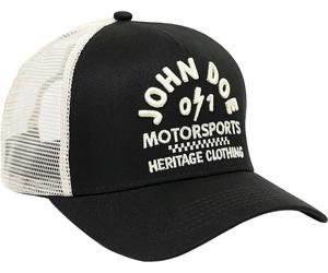 John Doe Black/White Cap, nero-bianco per donne