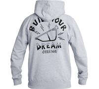 John Doe BYD I, felpa con cappuccio L male Grigio/Nero