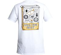 John Doe BYD II, t-shirt XL male Bianco/Nero/Giallo