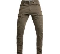 John Doe Defender Mono Pantaloni tessili da moto, verde, taglia 31