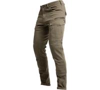 John Doe Defender Mono Pantaloni tessili da donna, oliva, Taglia 27