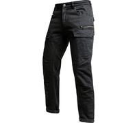 John Doe Defender Mono Pantaloni tessili da moto, nero, Taglia 32