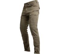 John Doe Defender Mono Pantaloni tessili da moto, oliva, Taglia 34