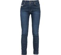 John Doe Jane High Mono XTM Jeans moto donna, Indaco, Taglia 26/32
