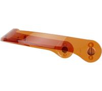 John Doe JD/One Short Visiera del casco, arancione per maschi