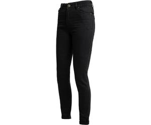 John Doe Luna High Mono Jeans moto da donna, nero, taglia 3XL per donne