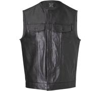 John Doe MC Outlaw, gilet 5XL male Nero