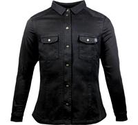 John Doe Motoshirt XTM Donna Moto Camicia, nero, taglia L per donne