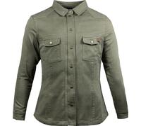 John Doe Motoshirt Basic, camicia/giacca donna L female Verde Scuro