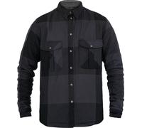 John Doe Motoshirt XTM Big Block Camicia da moto, nero-grigio, taglia 2XL per maschi