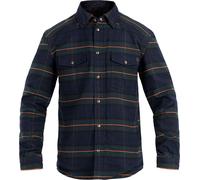 John Doe Motoshirt, camicia/giacca in tessuto 4XL male Blu Scuro/Verde Scuro/Arancione