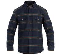 John Doe Motoshirt Vintage Camicia da moto, blu/verde, Taglia 5XL