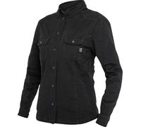 John Doe Motoshirt XTM Donna Moto Camicia, nero, Taglia M