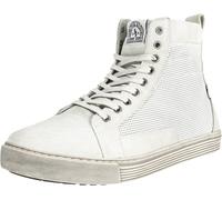 John Doe Neo Scarpe da motociclismo, nero-bianco, taglia 36 per maschi