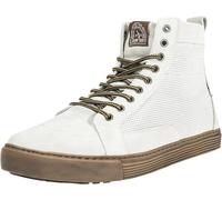 John Doe Neo Scarpe motociclistiche, bianco/marrone, Taglia 37