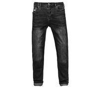 John Doe Original XTM | Pantaloni da Motociclista con Kevlar | Protezioni inseribili | Traspiranti | Jeans da Motociclista | Jeans in Denim Stretch