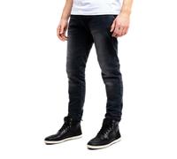 John Doe Taylor Mono Jeans da moto, nero, taglia 34