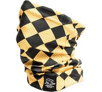 John Doe Race Flag Yellow Copricapo multifunzionale, nero/giallo