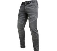 John Doe Rebel Pantaloni jeans moto, grigio, taglia 28 per maschi