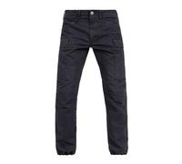 John Doe Regular Jeans Cargo Mono Moto Uomo Nero W42/L32 CE AA