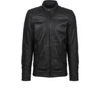 John Doe Roadster, giacca di pelle 5XL male Nero