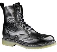 John Doe Sixty Budapest XTM Signore Moto Scarpe, nero, taglia 38 per maschi