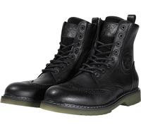 John Doe Sixty Budapest XTM Signore Moto Scarpe, nero, Taglia 41