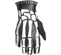 John Doe Skeletor, guanti L male Nero/Bianco