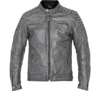 John Doe Storm, giacca in pelle traforata M male Grigio Scuro