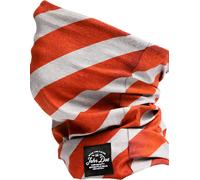 John Doe Stripes Red, copricapo multifunzionale Taglia unica male Rosso/Grigio Chiaro