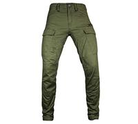 John Doe Stroker Cargo XTM Pantaloni tessili moto, oliva, Taglia 33